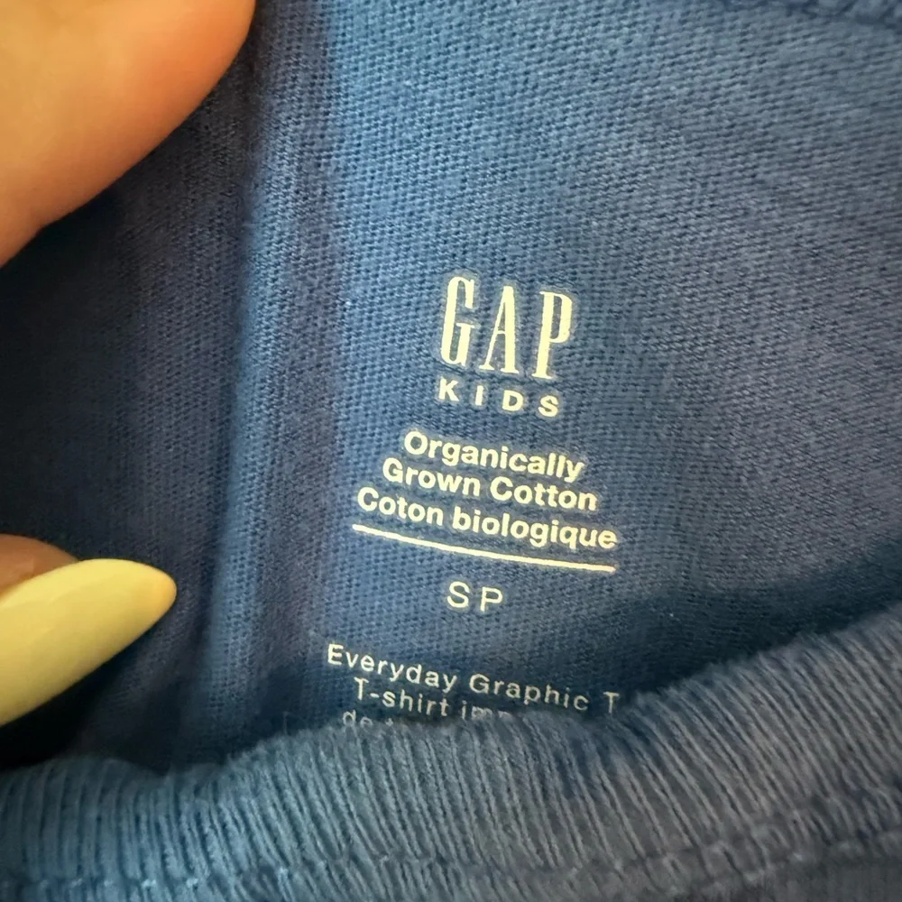 Gap Kids Blue Alien‎ Graphic T-Shirt